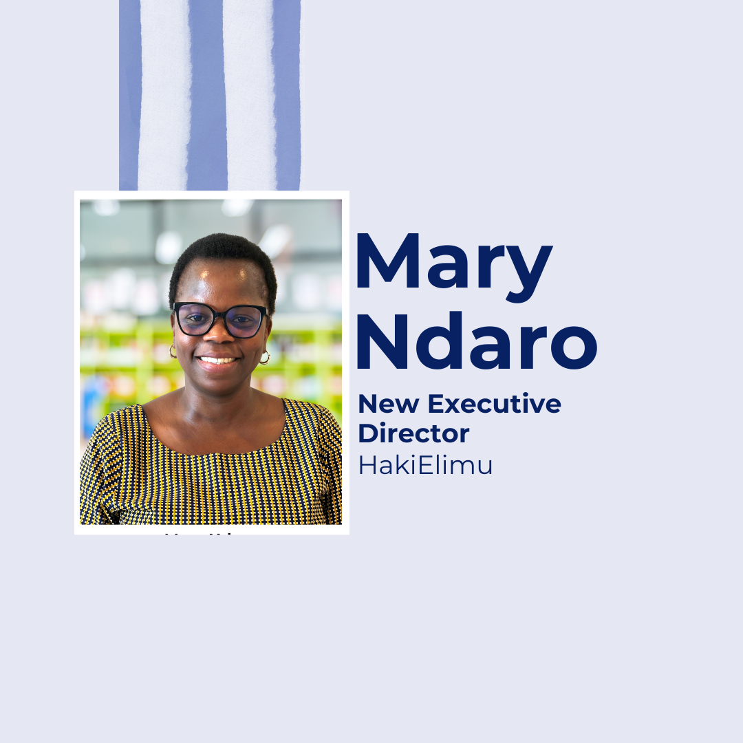 HakiElimu Appoints Mary Ndaro as its Executive Director